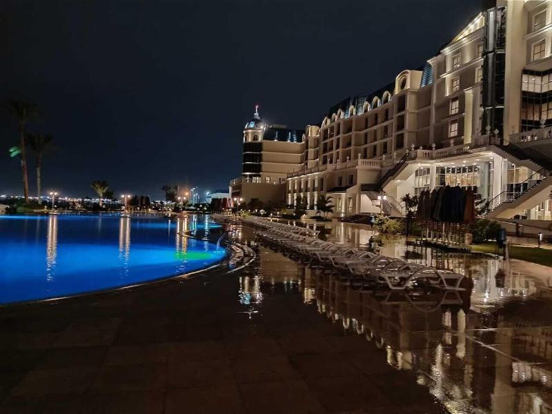 Tolip El Forsan Hotel Ismá'ílíja Exteriér fotografie The pool at the hotel