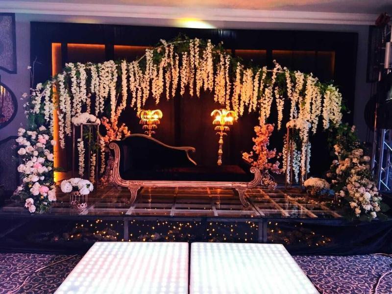 Tolip El Forsan Hotel Ismá'ílíja Exteriér fotografie A stage for a traditional Pakistani wedding